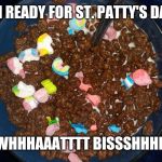 Irish | GETTIN READY FOR ST. PATTY'S DAY LIKE; WHHHAAATTTT BISSSHHHH | image tagged in irish | made w/ Imgflip meme maker