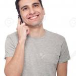Man talking in phone