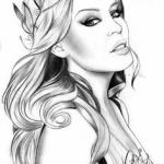 Kylie fan art Aphrodite