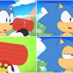 Sonic doesn't care about the dumb message
