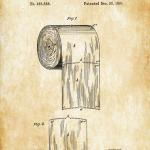 toilet paper patent