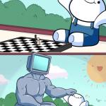 odd1sout vs computer chess meme