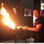 Elon musk flamethrower meme