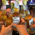 Corona beer cheers