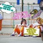 Prison Philosopher Phil | WHAT'S THE GOAL? IT'S GONNA' EXPLODE ON THE WAY UP. MORE! COLLECTING COMMISSARY TOKENS TO SELL FOR CASH TO HELP FUND THE JAMES WEBB GENERAL SPACE OBSERVATORY | image tagged in prison philosopher phil | made w/ Imgflip meme maker