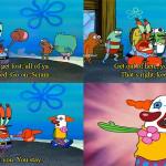 Mr Krabs Except You You Stay meme