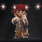 Rapper Mario GIF Template
