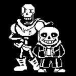 Sans and papyrus meme