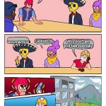 Brawl Stars Boardroom Meeting Suggestion | Check out my guns! mUsIcAl MaYhEm! Fantastico! Why don't we  just talk normally | image tagged in brawl stars boardroom meeting suggestion | made w/ Imgflip meme maker