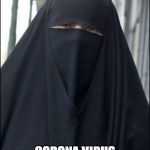 Corona Virus protection : EXPERT | CORONA VIRUS PROTECTION LEVEL:  EXPERT | image tagged in burka wearing muslim women,corona virus,coronavirus,protection | made w/ Imgflip meme maker