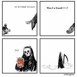 its time to go grim reaper meme