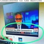 Constant Sex Coronavirus Killer But Not When Married