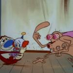 Stimpy explaining