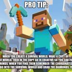 Minecraft Meme Generator - Imgflip