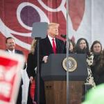 President Trump Podium