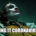 Joker Bathroom Coronavirus meme