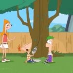 Phineas and Ferb mic shouting meme