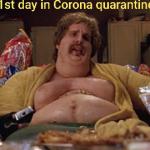 First day into Corona quarantine meme