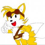 Sonic boom tails- Credit to .Miles for drawing it