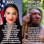 AOC reality vs haters