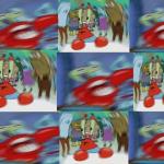 Mr.Krabs Blur Collage