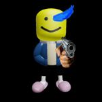 Roblox sans with gun