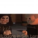 laughs in sith lord