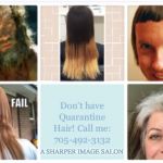 Quarantine Hair | A SHARPER IMAGE SALON | image tagged in quarantine hair | made w/ Imgflip meme maker