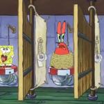 Krusty Krab bathroom