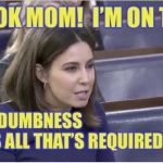 Dumb Reporter | image tagged in dumb reporter | made w/ Imgflip meme maker