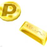 Poke Coin & Gold Bar | image tagged in poke coin  gold bar | made w/ Imgflip meme maker