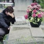 mourning at cemetary meme