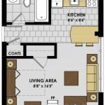 bachelor apartment floor plan