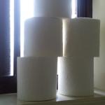 toilet paper show off