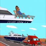 Bojack and his boat