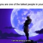 I'm One Of The Tallest In My Family. If Not That, Then I'm THE Tallest In My Family | When you are one of the tallest people in your family | image tagged in i am the pinnacle of life,memes,family | made w/ Imgflip meme maker