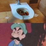 Pizza in the toilet | Somebody threw their pizza in the toilet. | image tagged in pizza time stops,funny,memes,meme,pizza,toilet | made w/ Imgflip meme maker