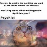 Cat psychic meme