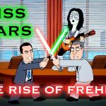 KISS Wars | KISS WARS; THE RISE OF FREHLEY | image tagged in memes,mad men,star wars,kiss,cartoon | made w/ Imgflip meme maker