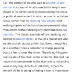 Rent seeking