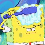 Spongebob cleaning eyes meme