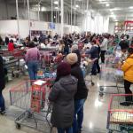 long lines at costco