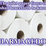 tp | The toilet paper fiasco of 2020 shall henceforth be known as; "CHARMAGEDON". | image tagged in tp | made w/ Imgflip meme maker