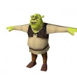 Shrek T pose