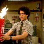 IT Crowd Moss Fire