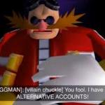 Eggman Alternative Accounts meme