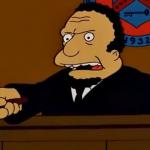 Simpsons Judge Roy