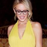 Kylie glasses yellow