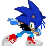 Sonic jr pose (left)