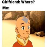 okay!!! | image tagged in avatar the last airbender,nickelodeon,memes,funny,drake hotline bling,see nobody cares | made w/ Imgflip meme maker